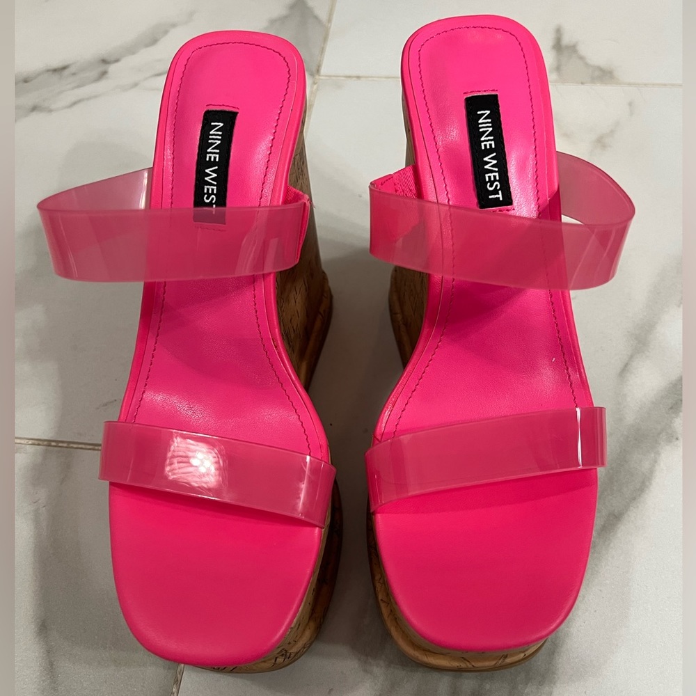 Nine West Rapps Platform Wedge Sandal